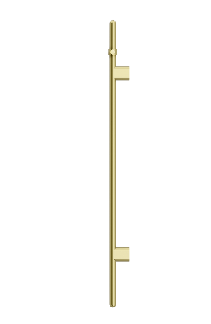 Heated Vertical Towel Rail - PVD Tiger Bronze