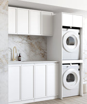 Laundry Kit 1960C Hampshire White with Matte White Top