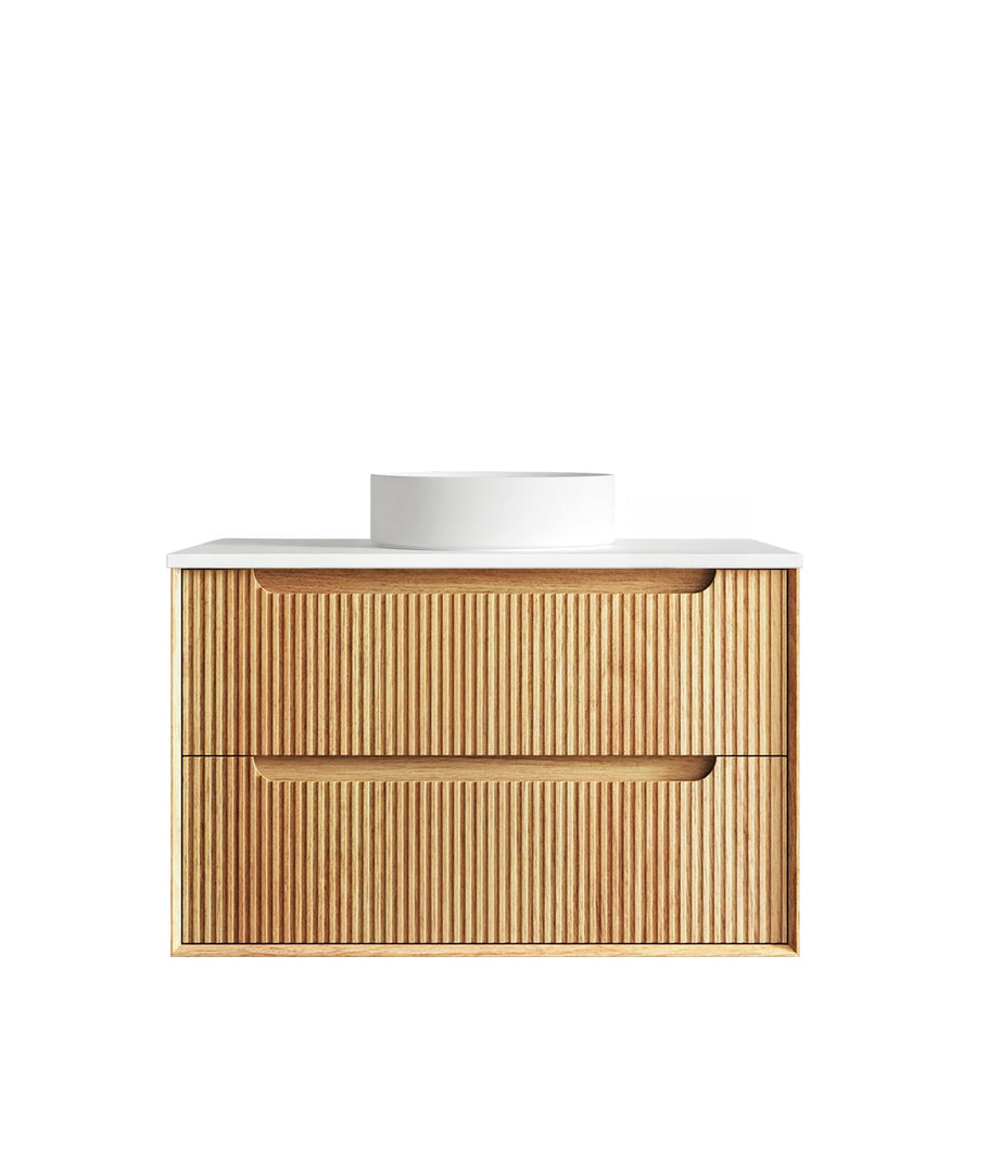 Byron Fluted with Stone Top
