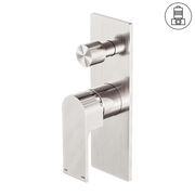 BIANCA SHOWER MIXER WITH DIVERTOR BRUSHED NICKEL