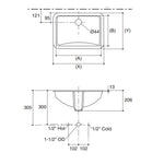 Load image into Gallery viewer, Ladena Undercounter Basin 464 x 295mm
