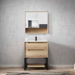 Load image into Gallery viewer, Byron Natural Oak Shaving Cabinet
