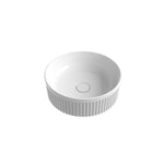 Load image into Gallery viewer, Lilac Fluted Roud Basin
