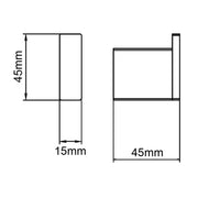 IVANO Series Brushed Nickel Robe Hook