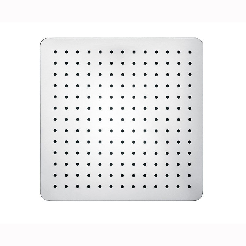Super-slim Square Chrome Stainless Steel Shower Head 300mm