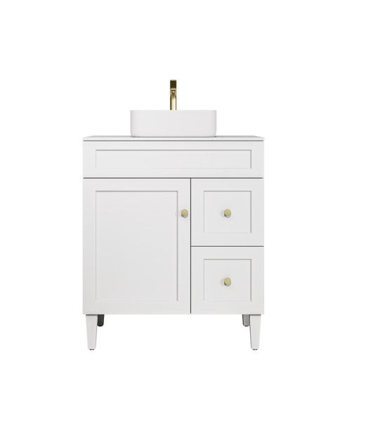 Harold Federation Freestanding Vanity Matte White
