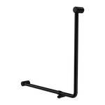Load image into Gallery viewer, MECCA CARE 32MM 90 DEGREE BENT TUBE GRAB RAIL 750X750MM MATTE BLACK
