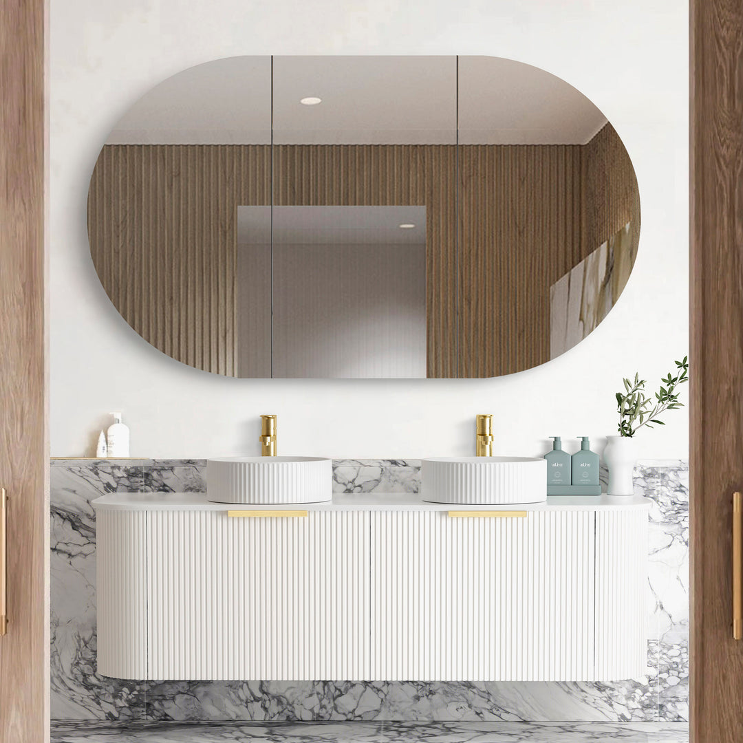 Bondi White with Stone Top