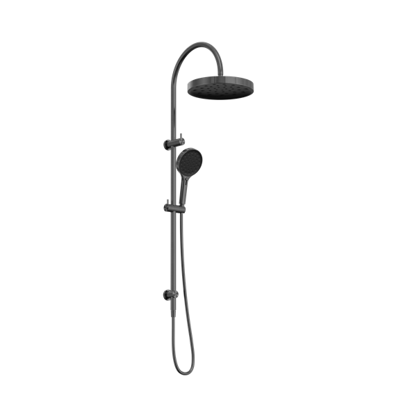 Serenity Twin Shower Gun Metal