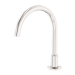 Load image into Gallery viewer, KARA HOB MOUNT BATH SPOUT ONLY G1/2 FEMALE INLET BRUSHED NICKEL
