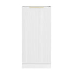 Load image into Gallery viewer, Bondi White Base Laundry Cabinet with 1060mm Cloudy Carrara Top