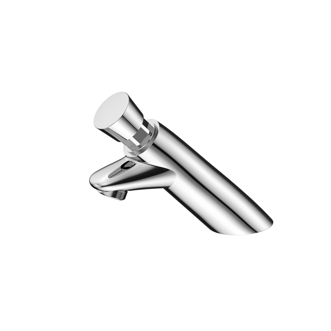 SS316 LEAD FREE TIMEFLOW PUSH BUTTON PILLAR TAP CHROME