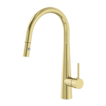 Load image into Gallery viewer, DOLCE PULL OUT SINK MIXER WITH VEGIE SPRAY FUNCTION BRUSHED GOLD
