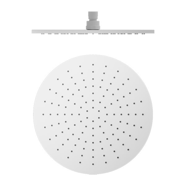 300MM ROUND SHOWER HEAD MATTE WHITE