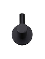 Load image into Gallery viewer, Round Robe Hook - Matte Black
