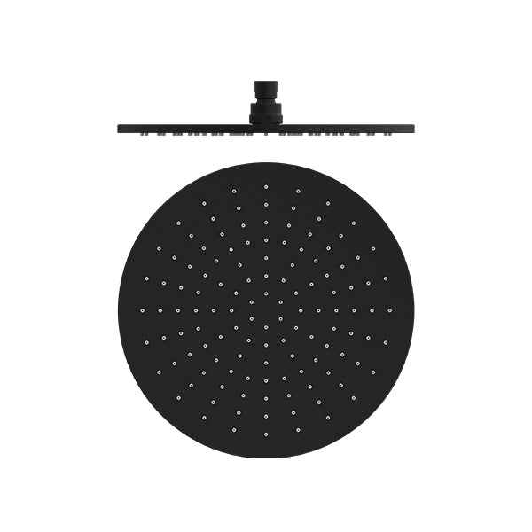 300MM ROUND SHOWER HEAD MATTE BLACK
