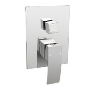 BLAZE Series Chrome Wall Mixer with Diverter(color up)