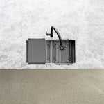 Load image into Gallery viewer, Dish Draining Tray - PVD Gunmetal Black
