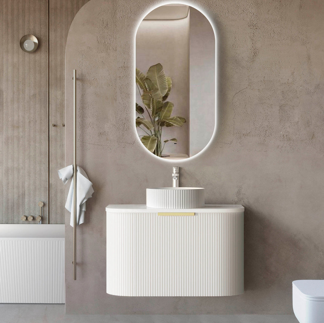 Bondi White with Stone Top