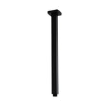 Load image into Gallery viewer, Square Black Ceiling Shower Arm 400mm
