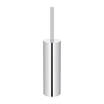 Load image into Gallery viewer, Round Toilet Brush and Holder - Chrome
