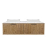 Load image into Gallery viewer, Kliff Fluted Wood Grain Vanity Prime Oak
