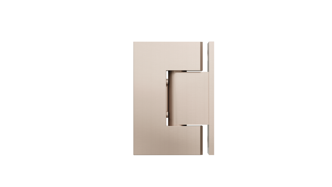 Glass to Wall Shower Door Hinge - Champagne