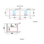 Load image into Gallery viewer, Hamilton Wall Hung Vanity
