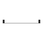 Load image into Gallery viewer, CELIA SINGLE TOWEL RAIL 800MM MATTE BLACK
