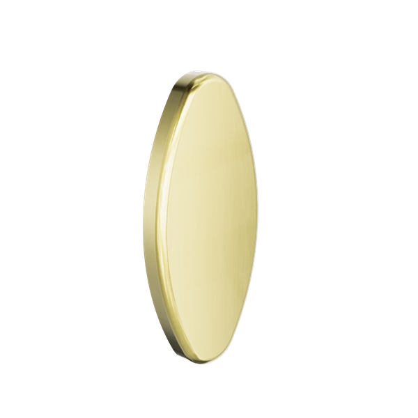 BACKREST REMOVEABLE WALL COVER PLATE BRUSHED GOLD