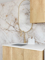 Load image into Gallery viewer, Laundry Kit 1715A Byron/Bondi Natural Oak with Natural Carrara Marble Top
