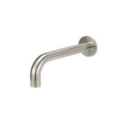 Universal Round Curved Spout - PVD Brushed Nickel