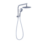 Load image into Gallery viewer, MECCA 2 IN 1 TWIN SHOWER CHROME
