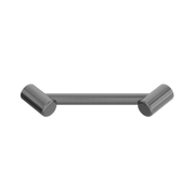 MECCA CARE 25MM FOOTREST CORNER GRAB RAIL 215MM GUN METAL