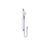 RAIN SQUARE 3 FUNCTION SHOWER RAIL CHROME