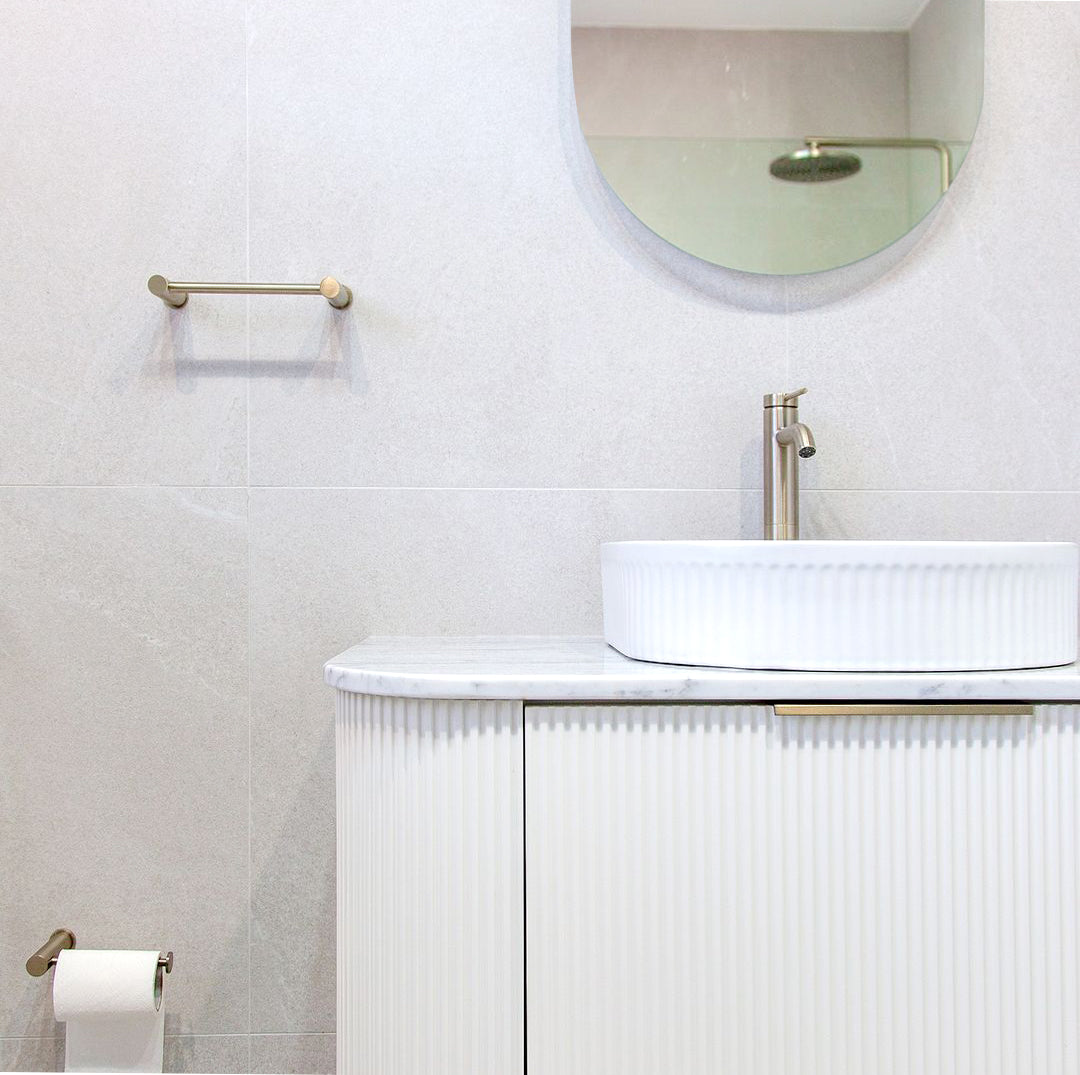 Bondi White with Stone Top