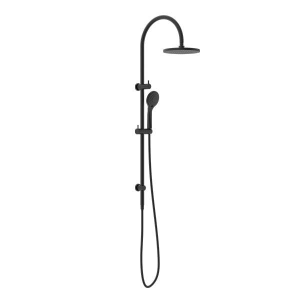 MECCA TWIN SHOWER WITH AIR SHOWER MATTE BLACK