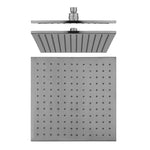 Load image into Gallery viewer, Square Brushed Nickel Brass Shower Head 250mm
