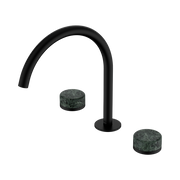 Serenity Bath/Kitchen Set Arc Spout With Verde Alpi Handle Matte Black
