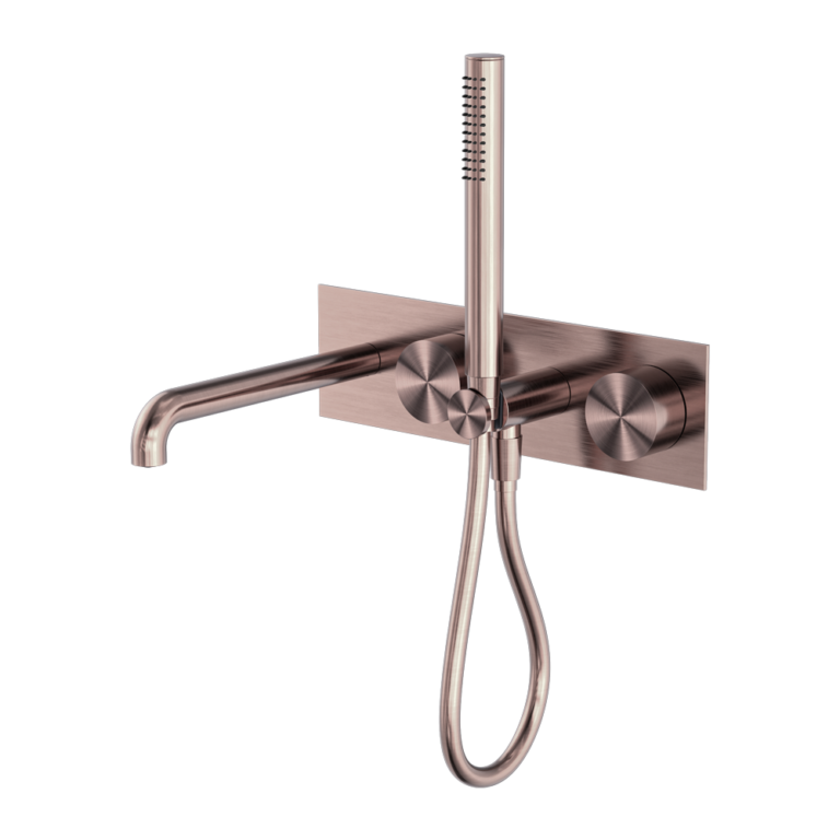 KARA PROGRESSIVE SHOWER SYSTEM WITH SPOUT 230MM BRUSHED BRONZE