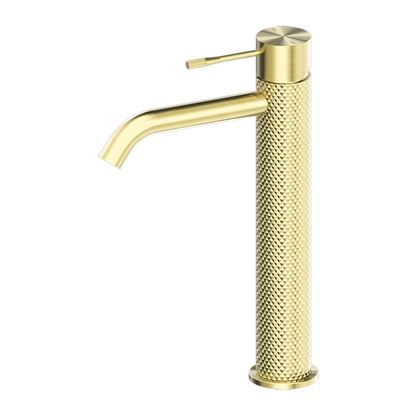 OPAL TALL BASIN MIXER BRUSHED GOLD