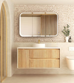 Load image into Gallery viewer, Byron Fluted with Stone Top
