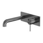 Load image into Gallery viewer, MECCA WALL BASIN/BATH MIXER 160MM GUN METAL
