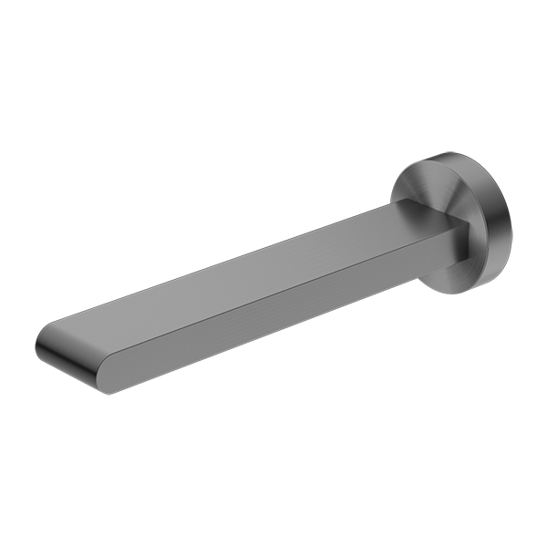BIANCA FIXED BASIN/BATH SPOUT ONLY 200MM GUN METAL