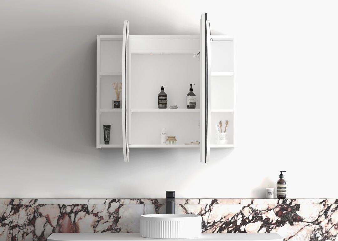 LED Bondi 1200x750 Shaving cabinet