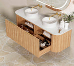 Load image into Gallery viewer, Bondi Woodland Oak Wall Hung Vanity
