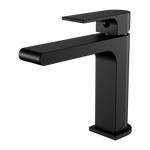 Load image into Gallery viewer, BIANCA BASIN MIXER STRAIGHT SPOUT MATTE BLACK
