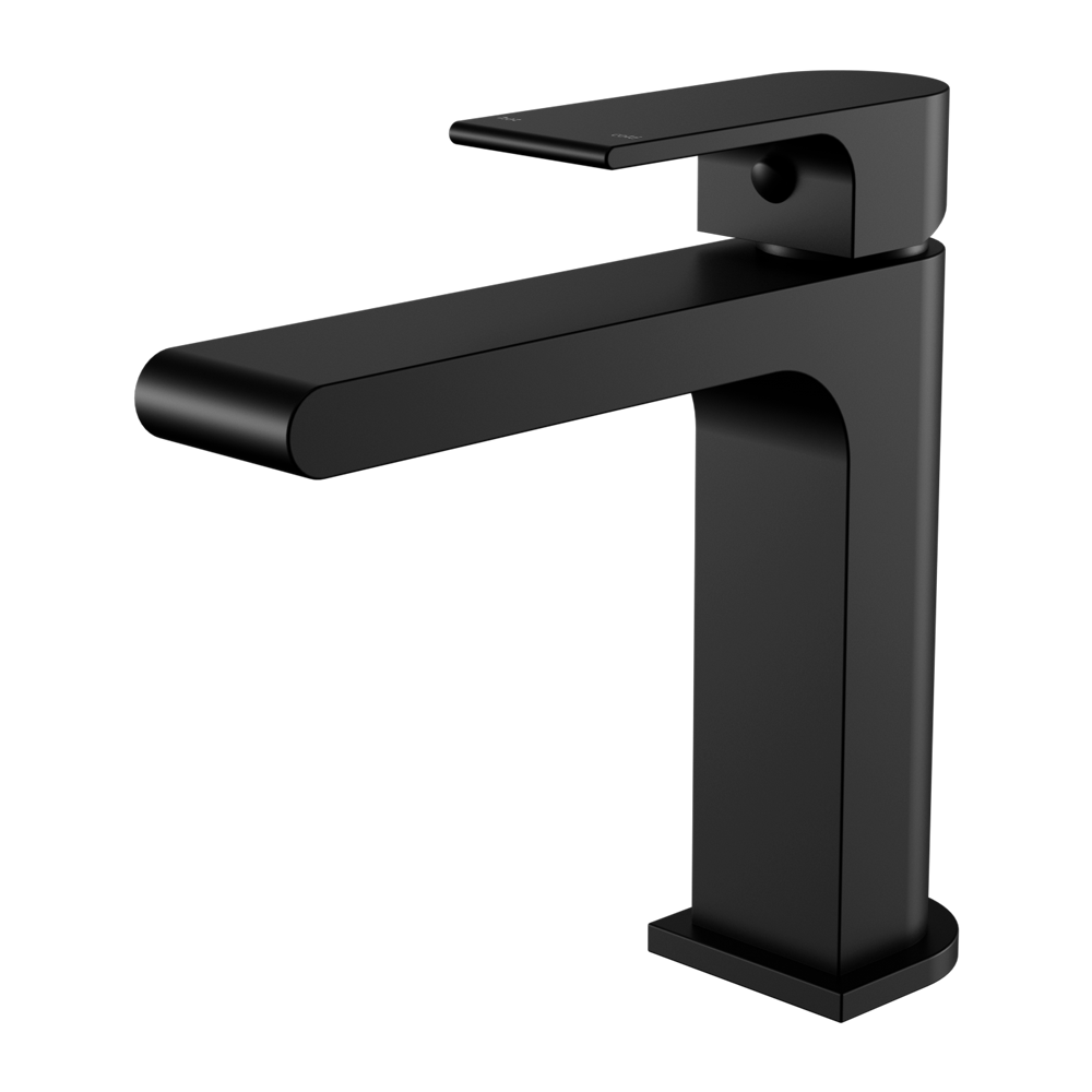 BIANCA BASIN MIXER STRAIGHT SPOUT MATTE BLACK