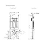 Load image into Gallery viewer, Mechanical In wall Cistern 88mm (Wall Hung Toilets)

