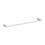 Load image into Gallery viewer, YORK SINGLE TOWEL RAIL 600MM BRUSHED NICKEL
